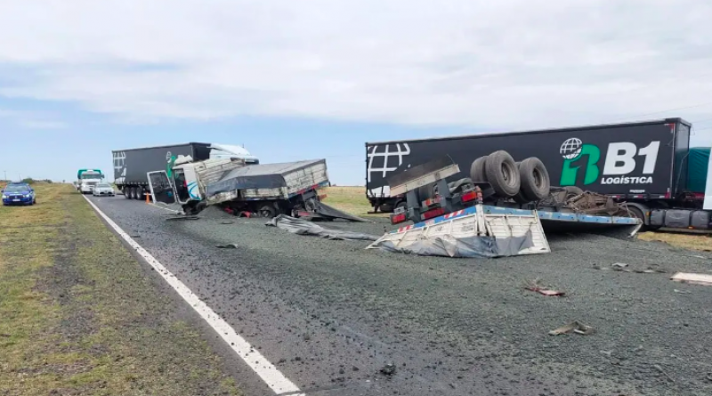 Camin olavarriense involucrado en un choque fatal en Crdoba